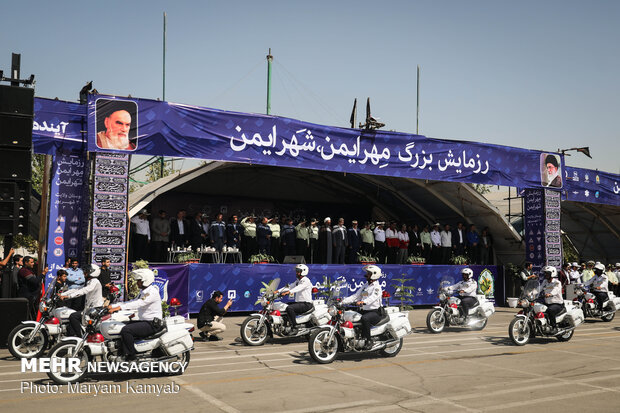 Grand Maneuver of Safe Mehr, Safe City in Tehran's Velayat Park 