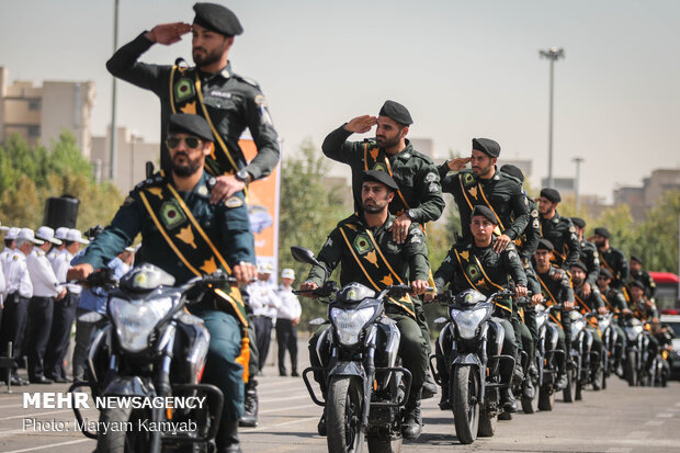 Grand Maneuver of Safe Mehr, Safe City in Tehran's Velayat Park 