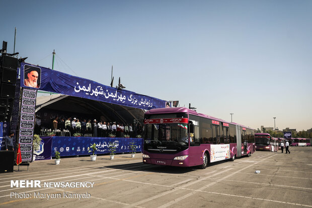 Grand Maneuver of Safe Mehr, Safe City in Tehran's Velayat Park 