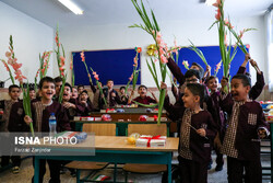First graders celebrate new school year with “blossoms festival”