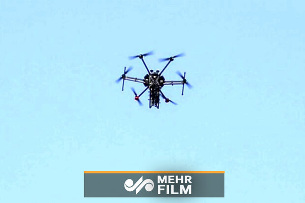 VIDEO: Israeli regime's spy drone shot down by hunting rifle in Lebanon