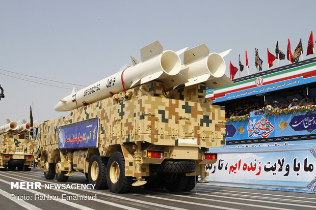 Massive military parade in Bandar Abbas