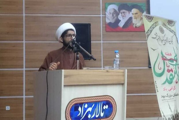 همایش حماسه حسینی با رویکرد عفاف وحجاب  در گناوه برگزارشد