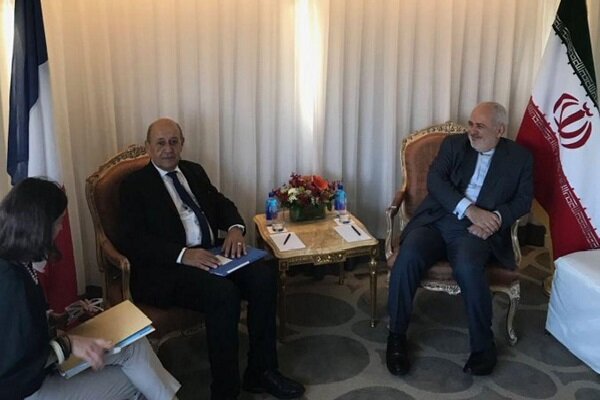 Iran’s Zarif meets with French, Danish counterparts in NY