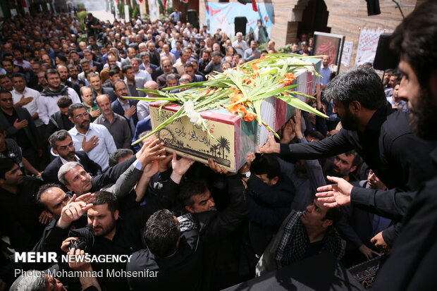 Anonymous martyr body laid to rest in IKRC headquarters