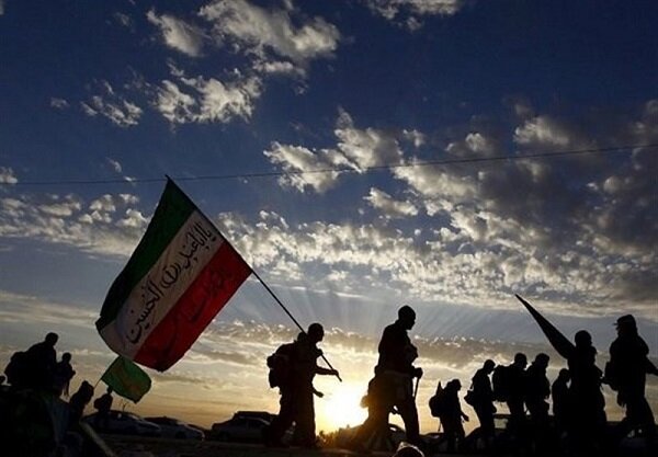 کاروان پیاده اربعین آذربایجان شرقی به نزدیکی مرز عراق رسیده است