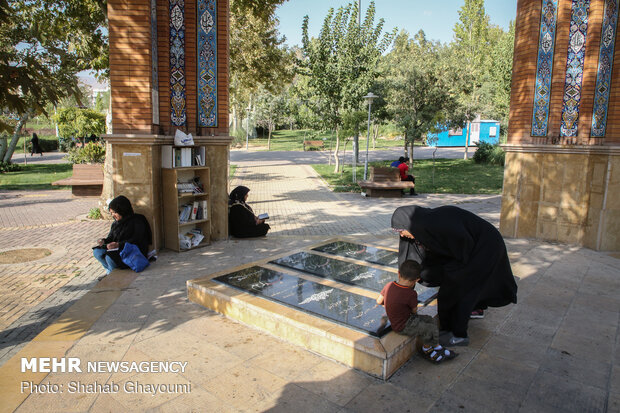 ستاره هایی که پروای نام ندارند- گلزار شهدای گمنام بوستان پلیس