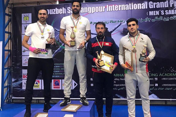 جایزه ۳ هزار دلاری ملی‌پوش شمشیربازی در مسابقات بین‌المللی اصفهان