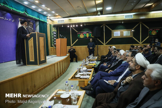 مراسم آغاز سال تحصیلی دانشگاه علوم قضایی