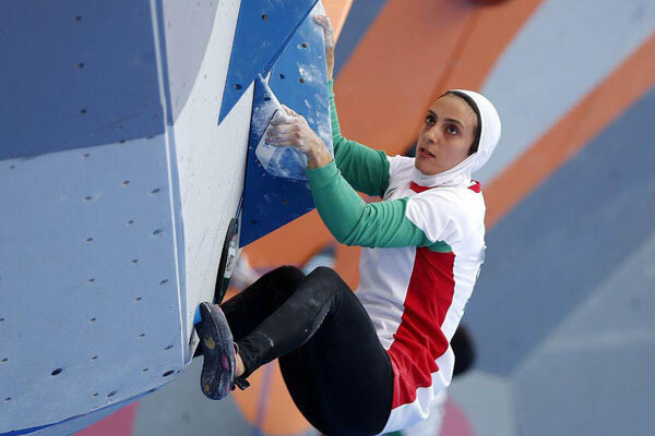 دختر سنگنورد ایران از مسابقات گزینشی المپیک کنار گذاشته شد