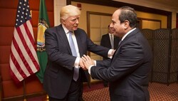 Trump- Abdel Fattah el-Sisi