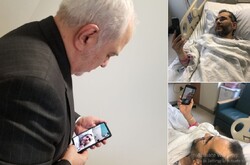 Zarif takes swipe at U.S. for not letting him visit envoy in NY hospital