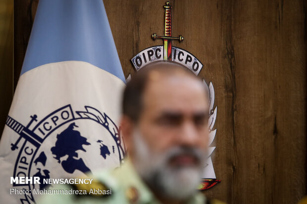 Head of Iranian Police’s international department press conference