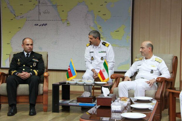 فرمانده نیروی دریایی جمهوری آذربایجان با امیر محمدی دیدار کرد