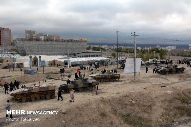 Ardebil hosts Valfajr-8 Cultural-Martial Exhibition