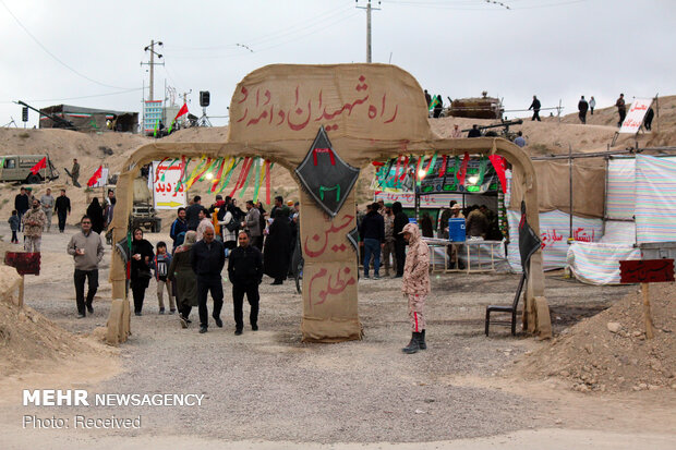 نمایشگاه رزمی فرهنگی والفجر ۸ در اردبیل