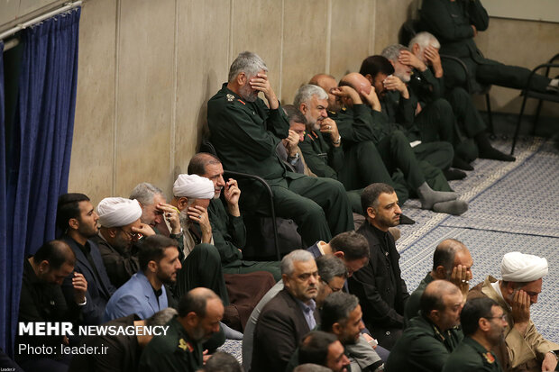 Leader's meeting with IRGC commanders