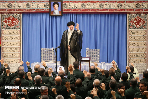 Leader's meeting with IRGC commanders