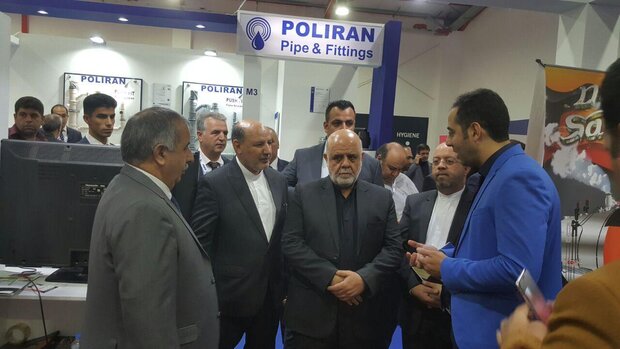 سفير إيران في العراق يزور معرض أربيل الدولي 