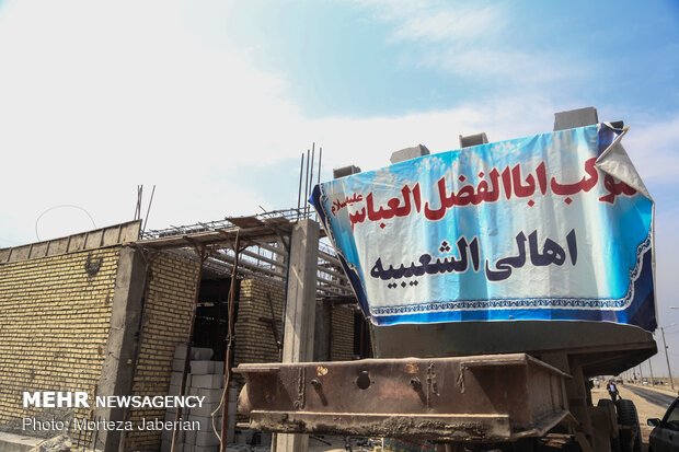 Chazabeh border, 15 days left to Arba’een mourning ceremonies