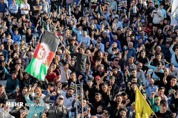 Afghan Arbaeen pilgrims get together in Tehran