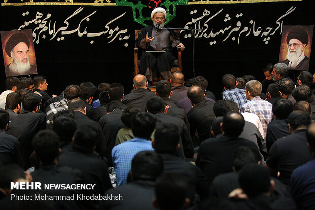 Mourning ceremony of martyrdom anniversary of Hazrat Ruqayyah (SA)