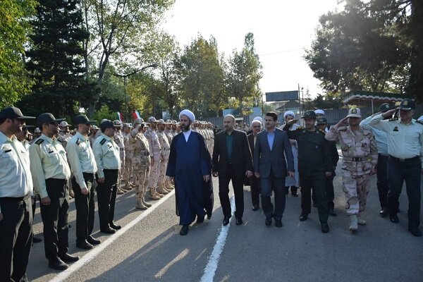 صبحگاه مشترک نیروهای مسلح شهرستان مرزی آستارا برگزار شد 