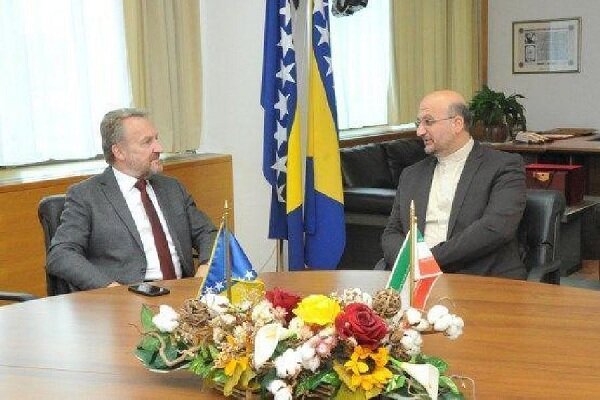 Iran, Bosnia stress expansion of bilateral coop.