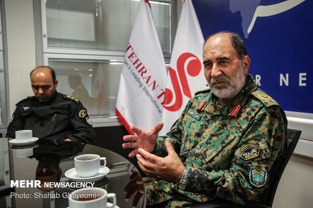 Police special unit cmdr. visits MNA HQ