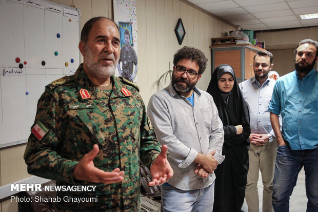 Police special unit cmdr. visits MNA HQ