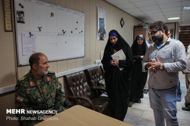 Police special unit cmdr. visits MNA HQ