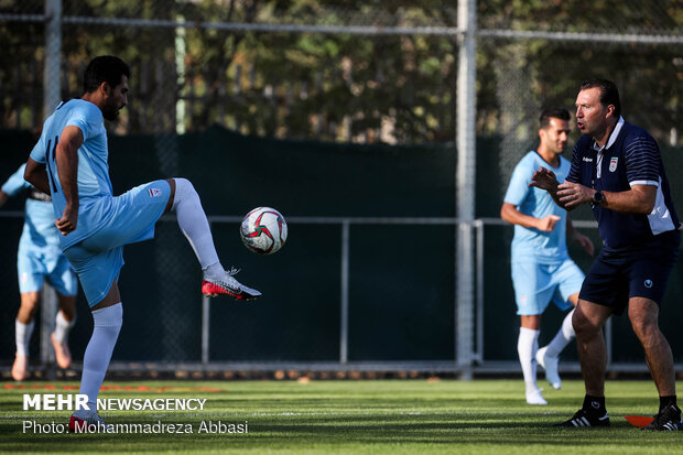 Team Melli's training session