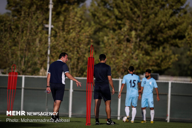 Team Melli's training session