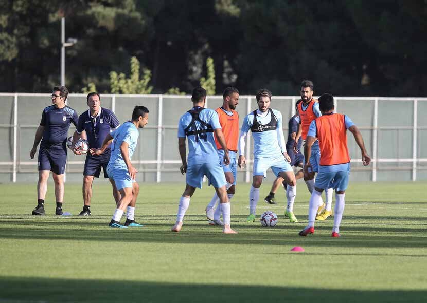 Team Melli train for Cambodia match - Tehran Times