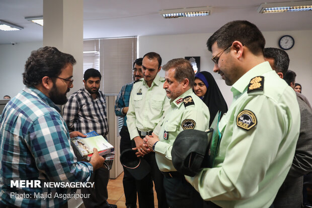 Cyber Police head takes a tour of MNA HQ