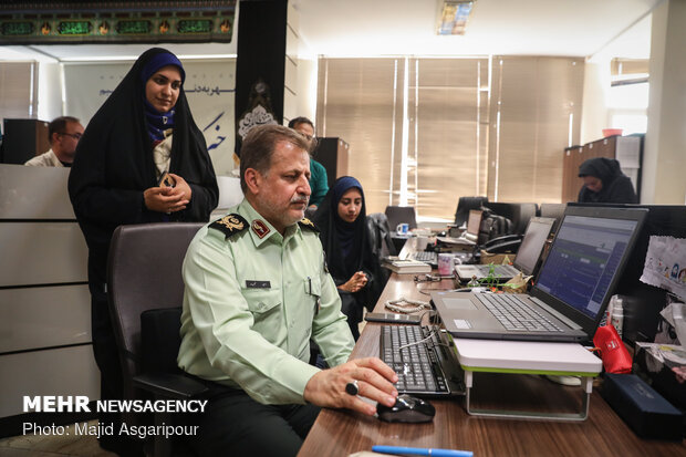 Cyber Police head takes a tour of MNA HQ