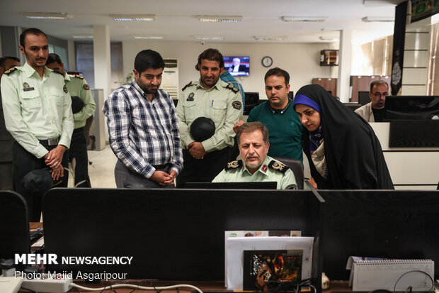 Cyber Police head takes a tour of MNA HQ