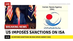 US sanction on Iranian Space Agency (ISA)