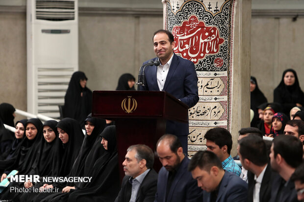 Meeting of Iranian Leader with elites, top scientific talents
