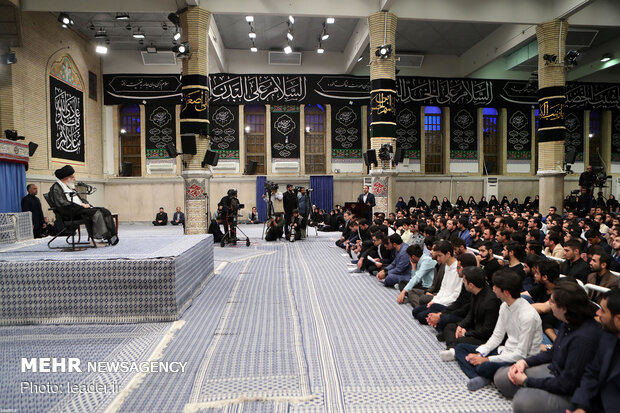 Meeting of Iranian Leader with elites, top scientific talents
