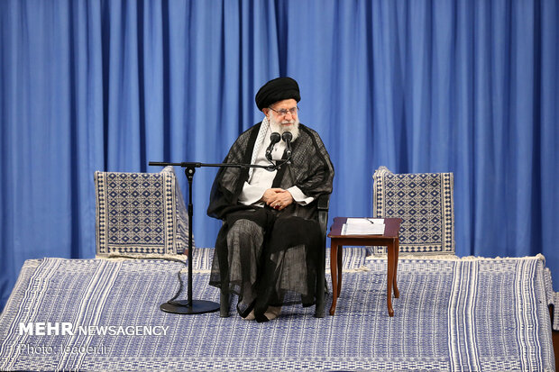 Meeting of Iranian Leader with elites, top scientific talents
