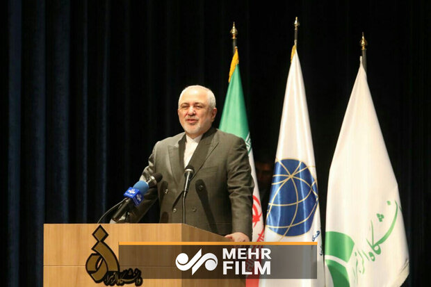 محمد جواد ظریف در کنفرانس بین‌المللی اقتصاد جهانی و تحریم‌ها برگزار شد...