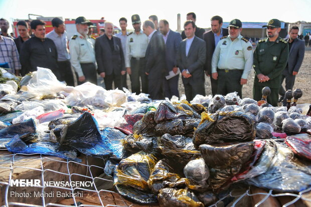 Illicit drugs for non-medicinal purposes destroyed in Qom