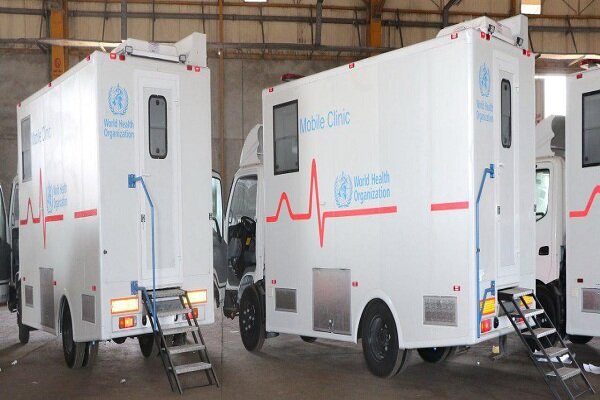 WHO mobile clinics deployed to Iran 