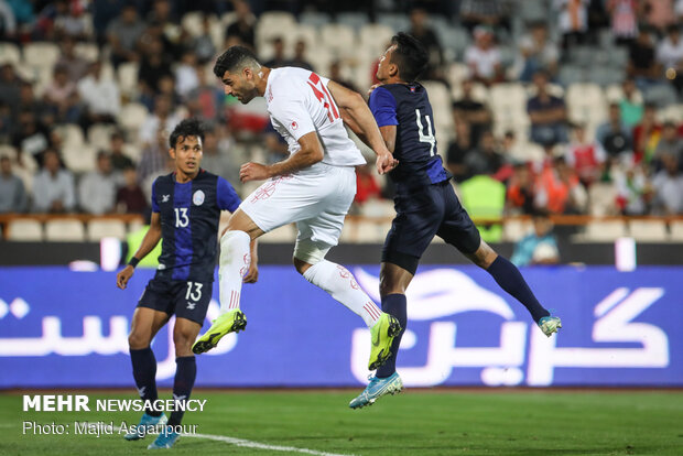 Iran vs Cambodia in 2022 World Cup qualifiers