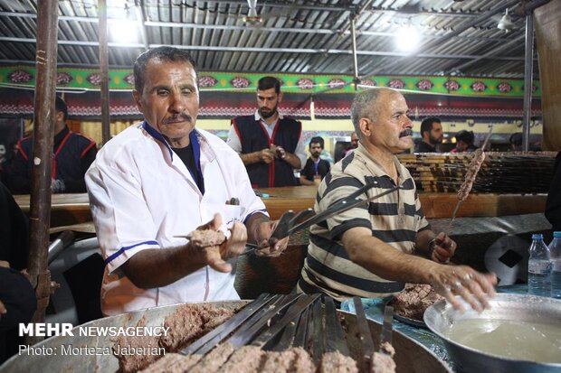 حشود الزوار في حدود "شلمجه"