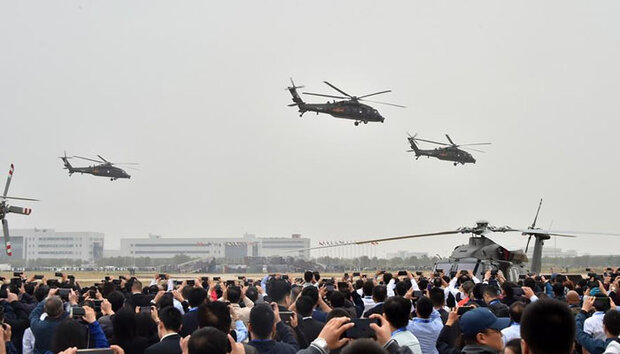 چین میں ہیلی کاپٹر کی 4 روزہ نمائش کا آغاز