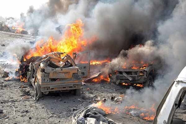 Rasulayn doğusundaki Telhalef kasabasında bomba yüklü araçla saldırı