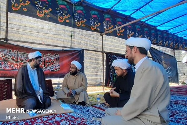 مراسم جاماندگان اربعین در مدارس صدرای خوزستان برگزار می‌شود 