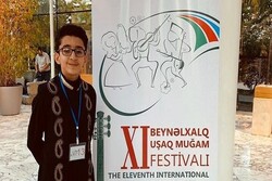 Iranian teenage singer wins at 11th Intl. Festival of Mugham Music